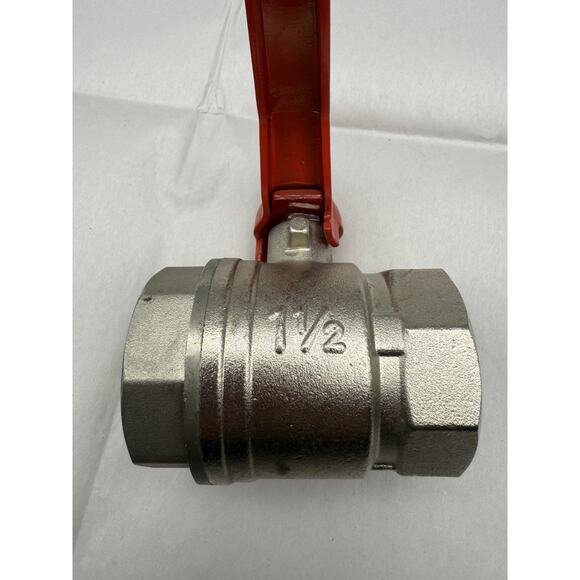 AF Hydro Brass, 1 1/2" Ball Valve with 400 WOG rating, NPT Thread, *READ... - Picture 13 of 15